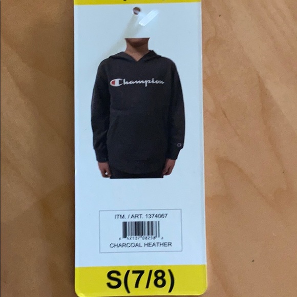 Champion Youth French Terry Pullover Hoodie - Picture 7 of 7